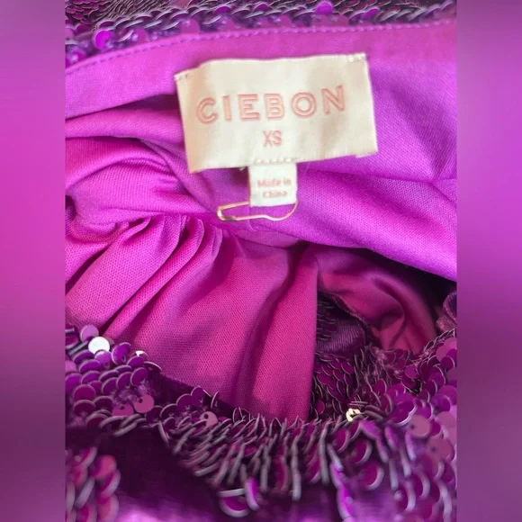 CIEBON Penny Sleeveless Sequin Cocktail Dress
Size XS NWOT - Picture 13 of 15